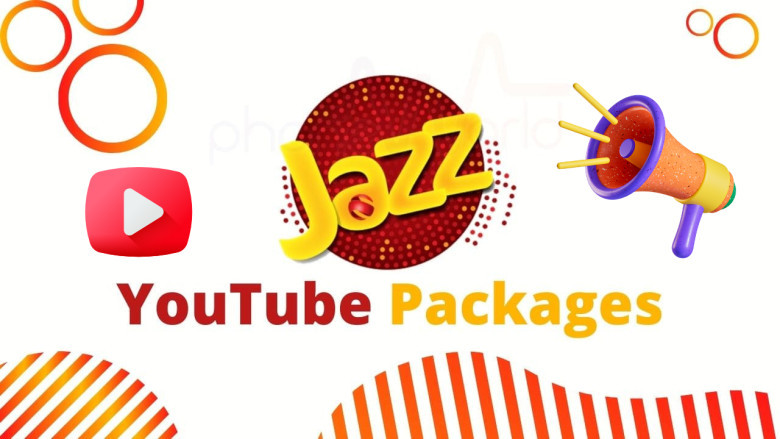 Jazz Youtube package daily, weekly , monthly