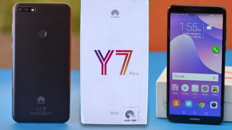 Huawei Y7 Prime 2019 Dual Sim - 32 GB, 3 GB Ram, 4G LTE, Arabic Midnight Black, Dub-Lx1