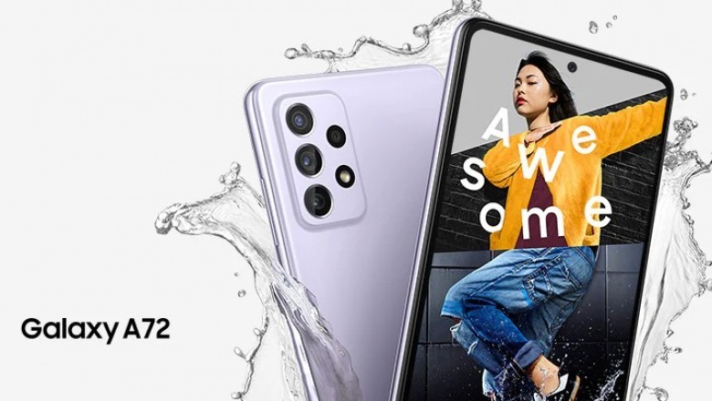 Samsung Galaxy A72  4G LTE  Dual SIM Smartphone 128GB