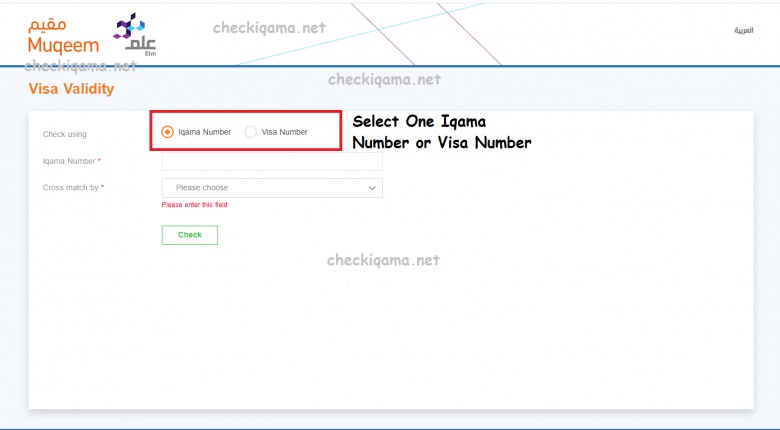 Muqeem visa