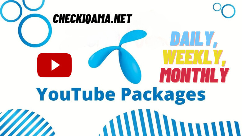 Telenor Youtube Package Daily, Weekly, Monthly