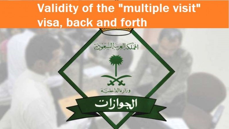 Validity of the "multiple visit" visa, back and forth