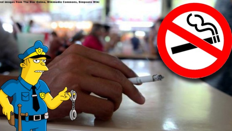 'Smoking remains ten meters away from prohibited sites'