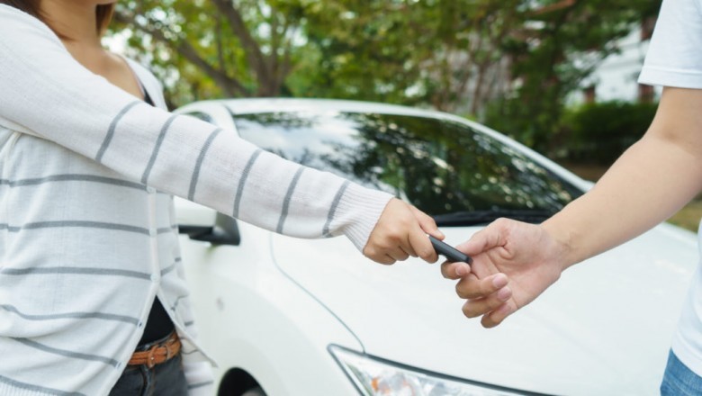 Some car showrooms can now transfer vehicle ownership
