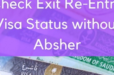 Check Exit Re-Entry Visa status Online without Absher