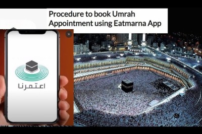 Book Umrah appointment through Eatmarna App