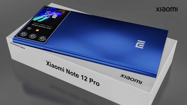 Mi Note 12 Pro - 5G,200MP Camera, Snapdragon 888,6500mAh Battery,12GB RAM/Mi Note 12 Pro