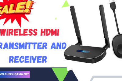 Wireless HDMI Transmitter and Receiver 4K Kit