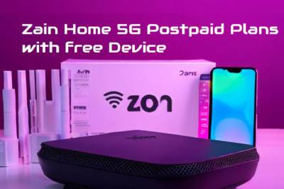 Zain Home 5G Postpaid Plans with free Device