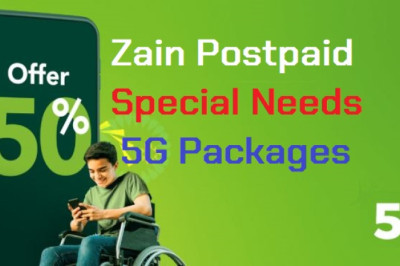 Zain Postpaid Special Needs Black Packages