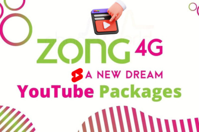 Zong Offers Youtube Package Daily, Weekly, Monthly